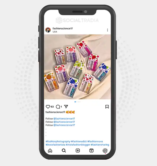 buy Instagram account fashionscience17 (2 k Followers)