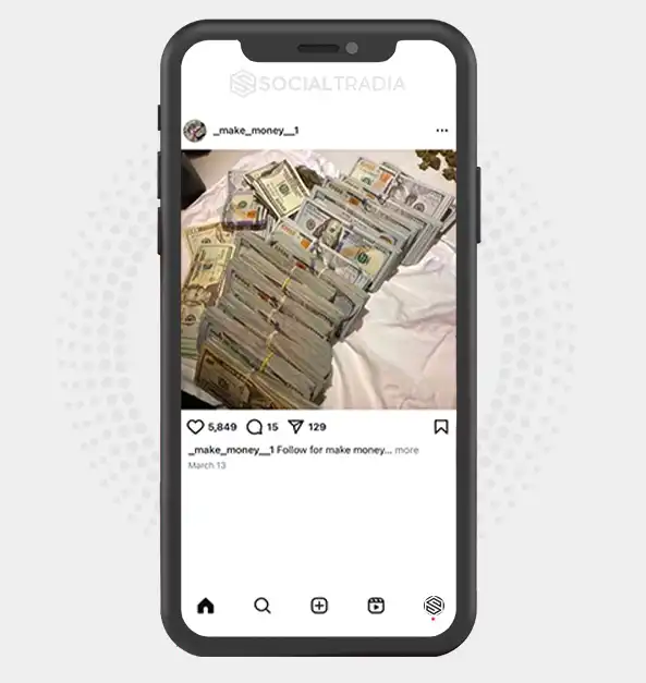 buy Instagram account _make_money__1 (2 k Followers)