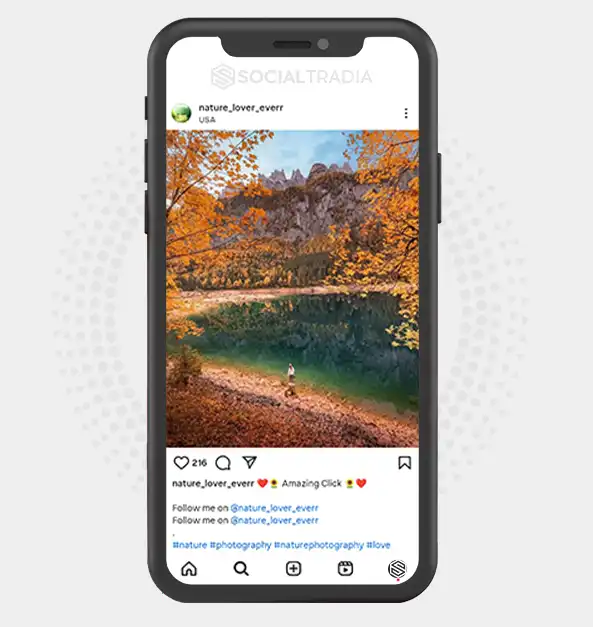 buy Instagram account nature_lover_everr (2 k Followers)