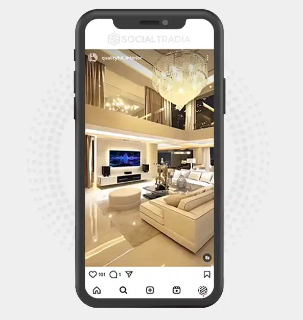 buy Instagram account qualityful_interior (2 k Followers)