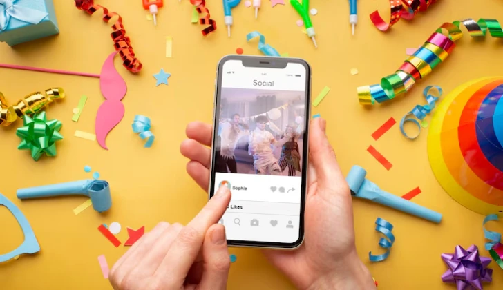 a social media video