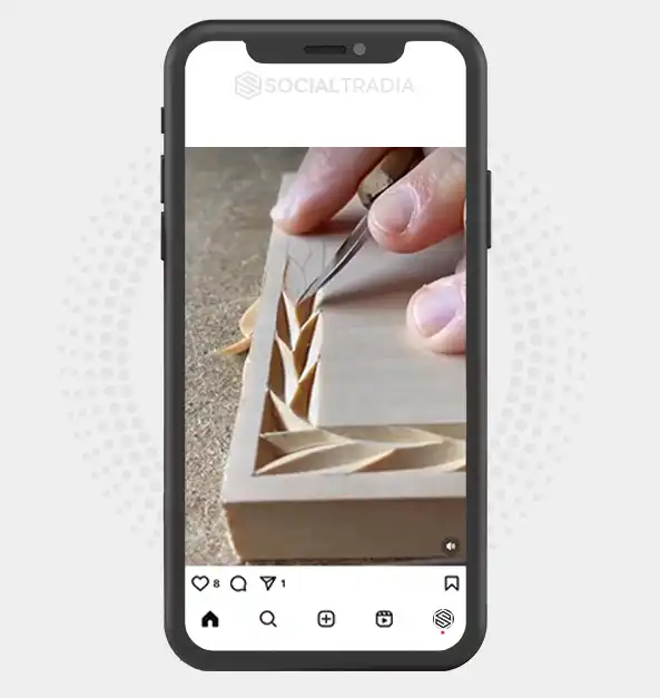 buy Instagram account Wooden Tree (2.2 k Followers)