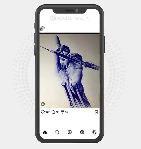 buy Instagram account Art Frame (2.1 k Followers)