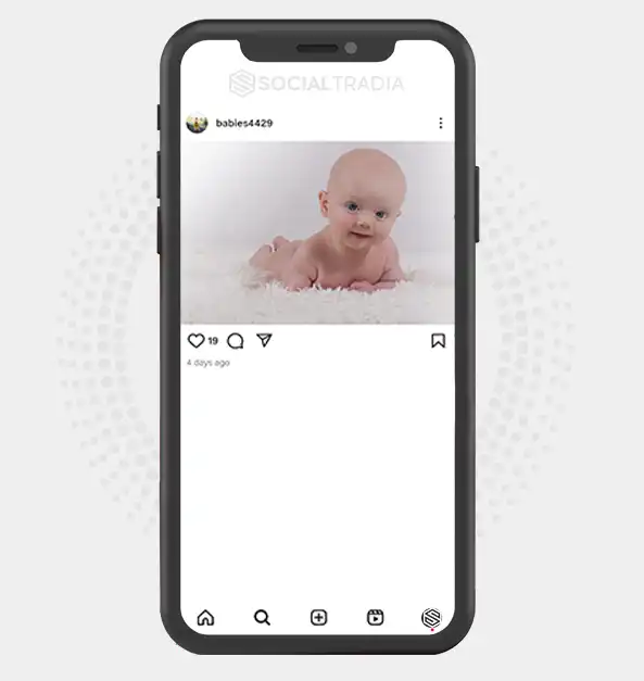 buy Instagram account babies4429 (2 k Followers)