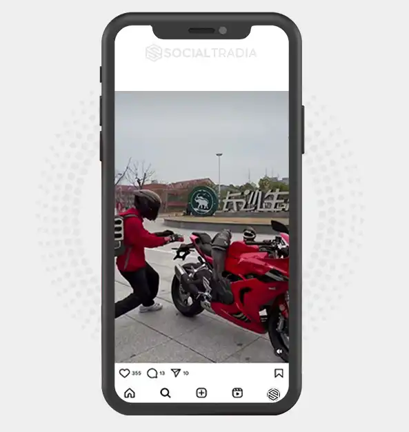 buy Instagram account bike_loverr009 (2 k Followers)