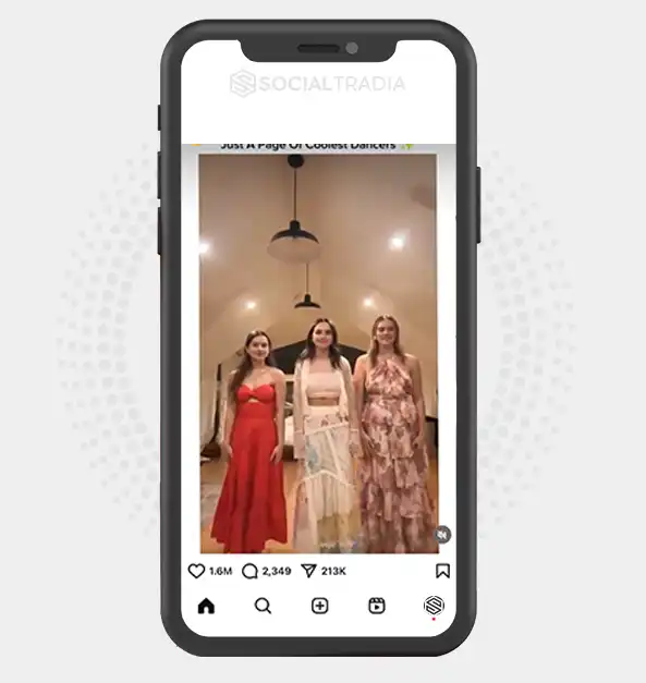 buy Instagram account DancingClub (99.2 k Followers)