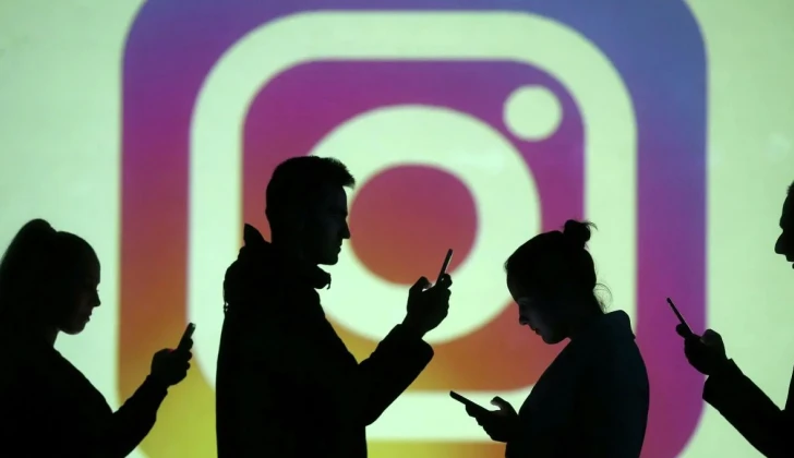 some fake users checking Instagram