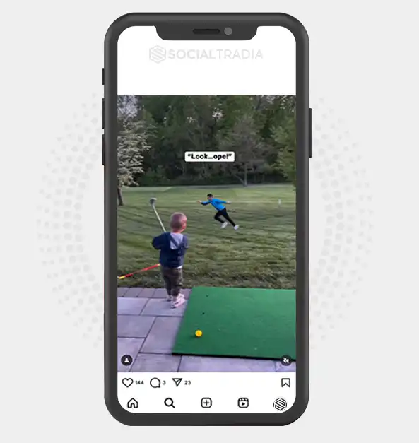 buy Instagram account golf.glory9 (2.3 k Followers)