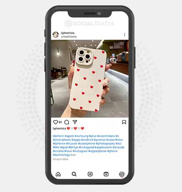 buy Instagram account iiphonista (2.4 k Followers)