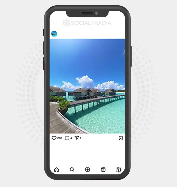 buy Instagram account Island Beauty (2.3 k Followers)