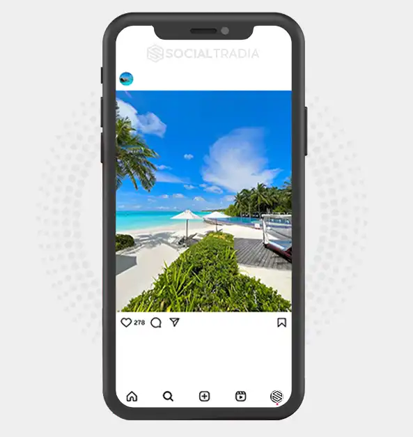 buy Instagram account Island Beauty (2.3 k Followers)
