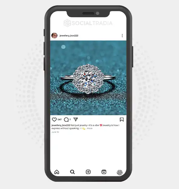 buy Instagram account jewellery_box222 (2.1 k Followers)