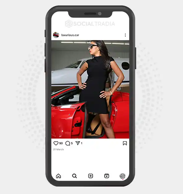 buy Instagram account laxurious.car (2 k Followers)
