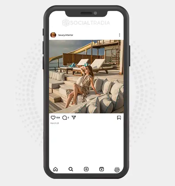 buy Instagram account laxury.interior (2.1 k Followers)