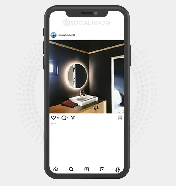 buy Instagram account luxuryhouse160 (2 k Followers)