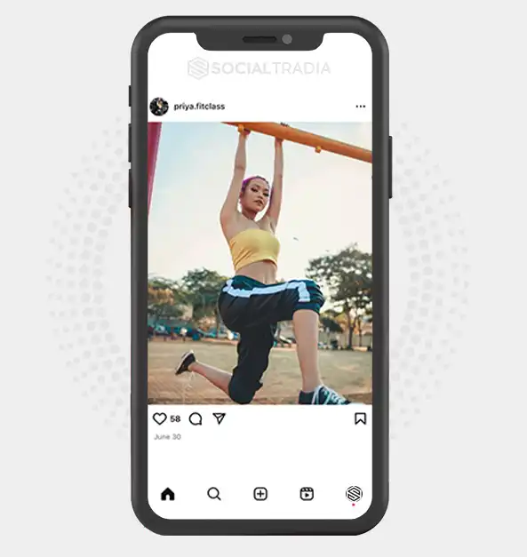 buy Instagram account priya.fitclass (2 k Followers)