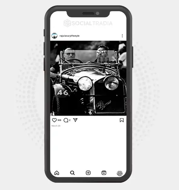 buy Instagram account raja.laxurylifestyle (2 k Followers)