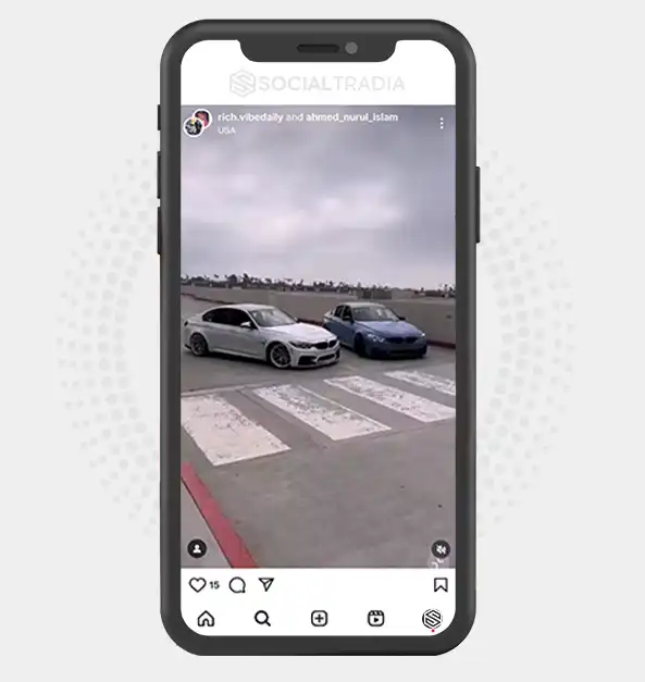 buy Instagram account rich.vibedaily (2.4 k Followers)