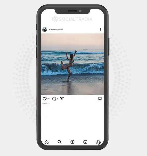buy Instagram account traveldairy2025 (2 k Followers)