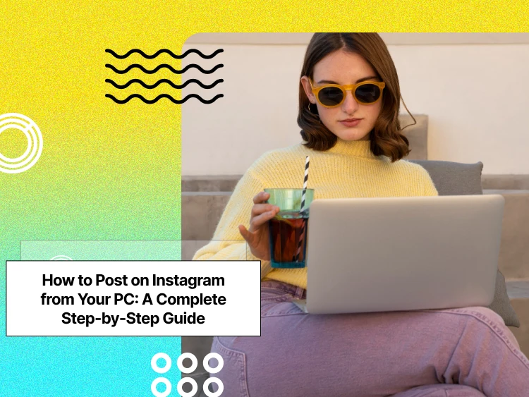 a girl sitting behind laptop