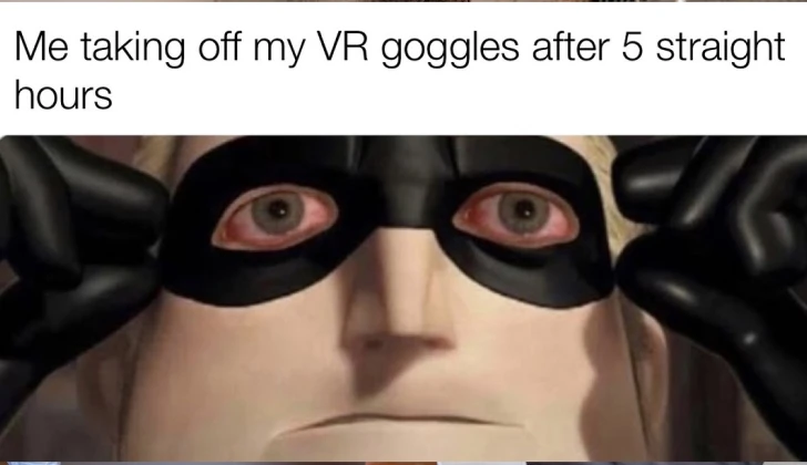 a virtual reality meme