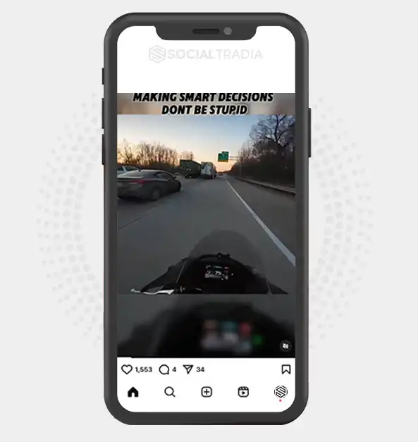 buy Instagram account bikee_speed (2.1 k Followers)