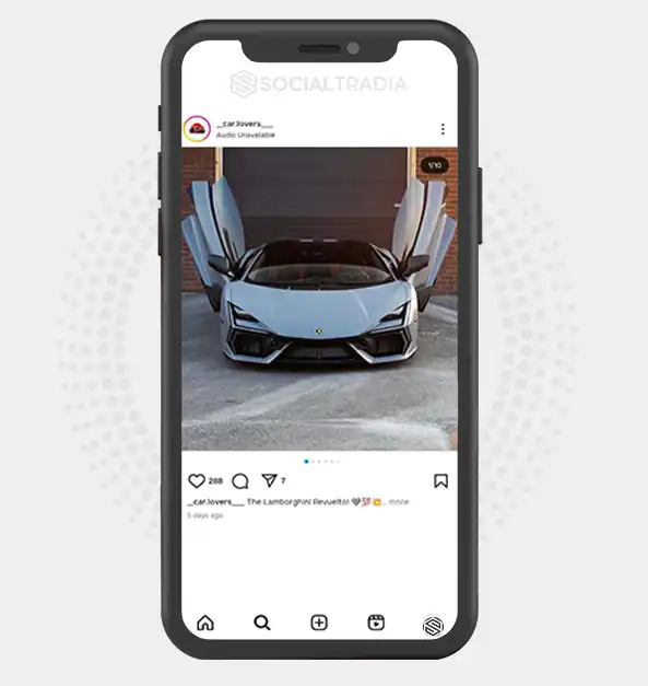 buy Instagram account __car_.lovers___ (2.1 k Followers)