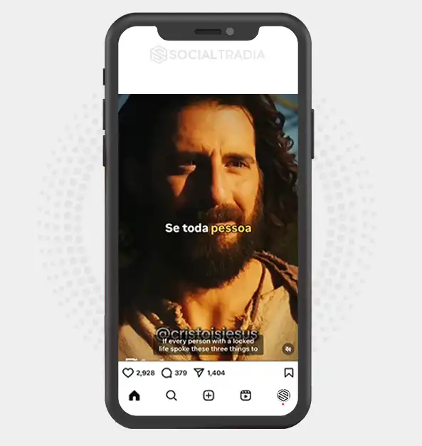 Instagram account Christ Mag (255 k Followers)