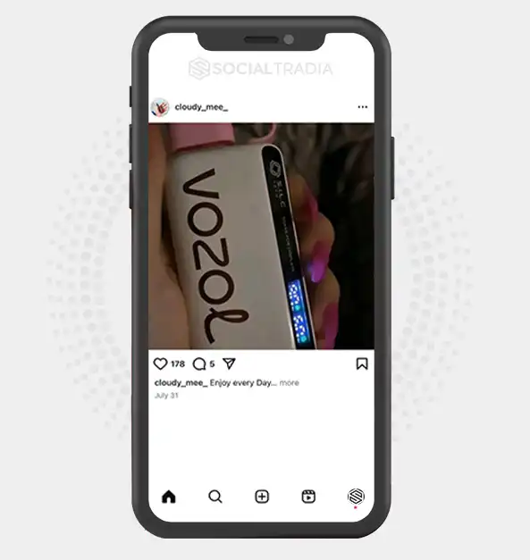 buy Instagram account cloudy_mee_ (2 k Followers)