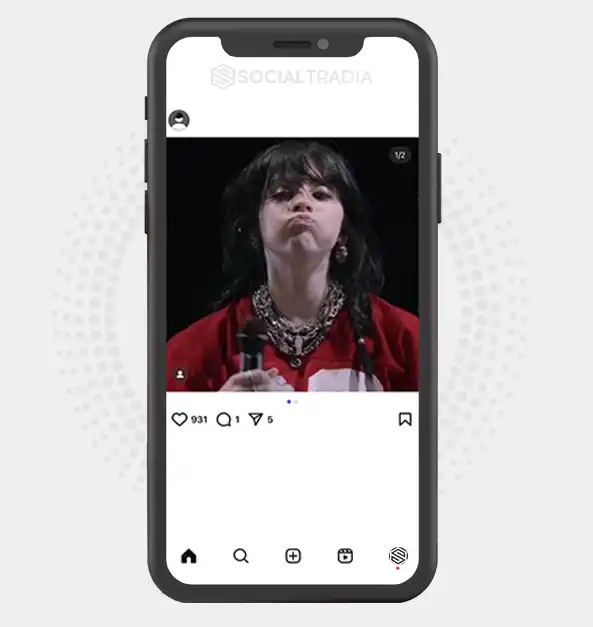 buy Instagram account Cutie Billie (61.4 k Followers)