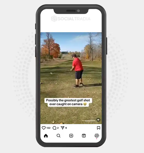 buy Instagram account golf_creativity1 (2 k Followers)