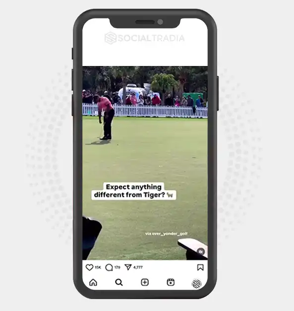 buy Instagram account golf_nestt (2 k Followers)
