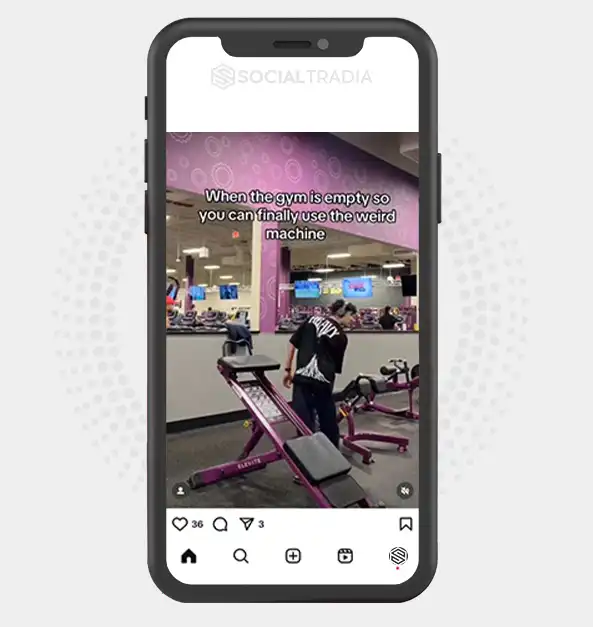 buy Instagram account gymvibesdaily1 (2.1 k Followers)