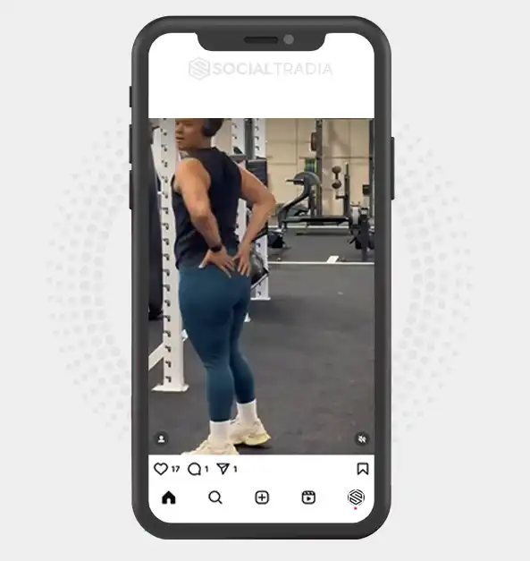 buy Instagram account gymvibesdaily1 (2.1 k Followers)