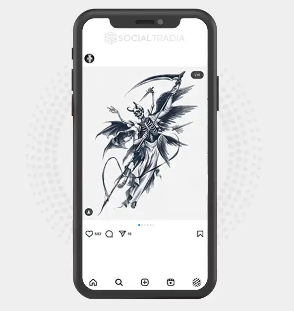 Instagram account Ink Treat (38 k Followers)