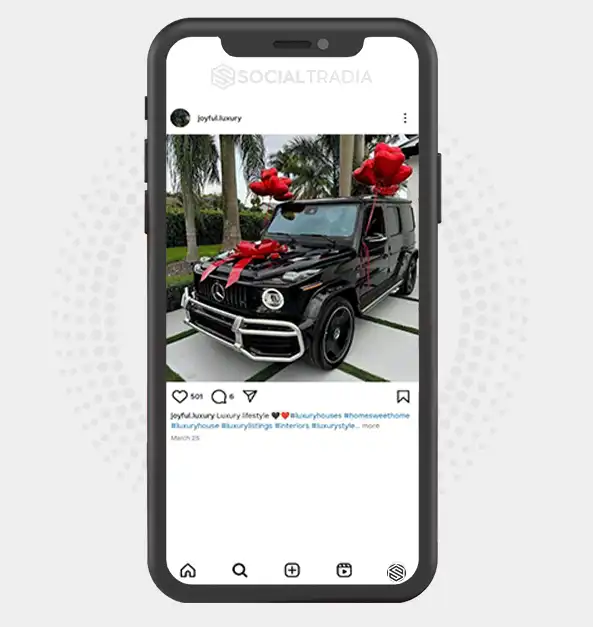 buy Instagram account joyful.luxury (2.1 k Followers)