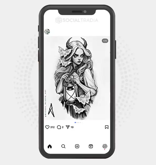 buy Instagram account Tattoo Generation (32.7 k Followers)