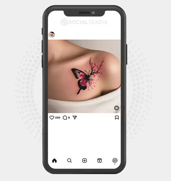 buy Instagram account Tattoo Sheet (2 k Followers)