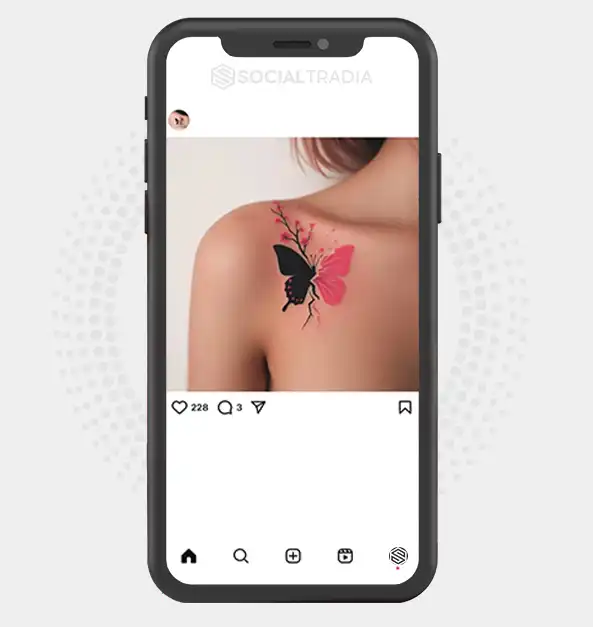 buy Instagram account Tattoo Sheet (2 k Followers)