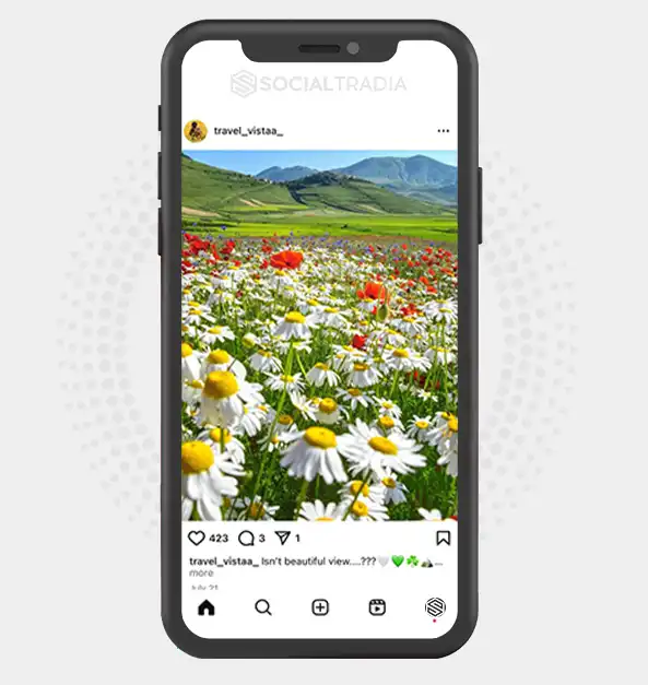 buy Instagram account travel_vistaa_ (2.1 k Followers)