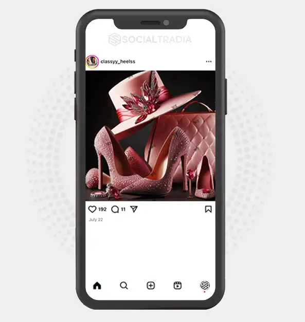 buy Instagram account classyy_heelss (2 k Followers)