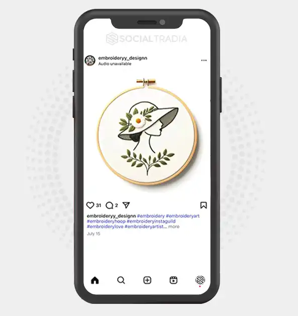 buy Instagram account embroideryy_designn (4.1 k Followers)