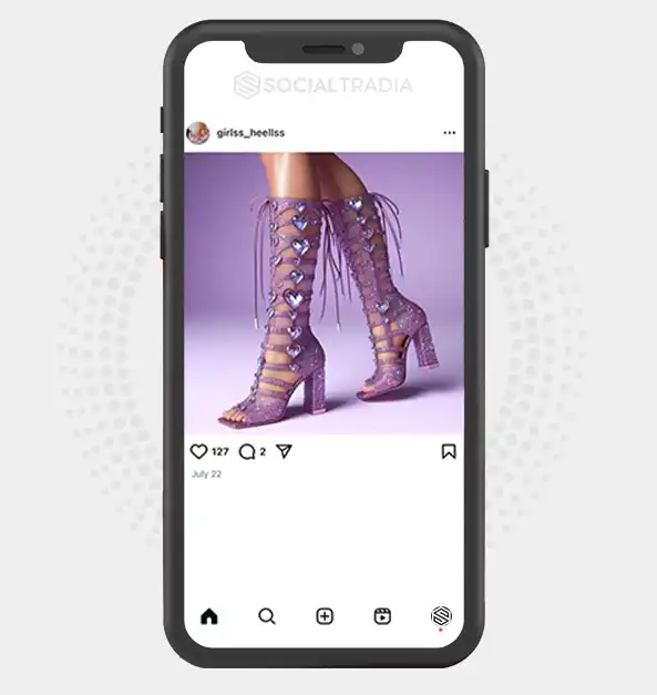 buy Instagram account girlss_heellss (2 k Followers)