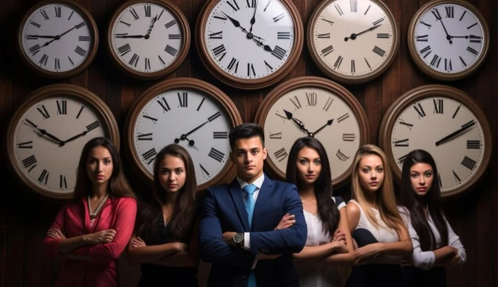 people from different timezones
