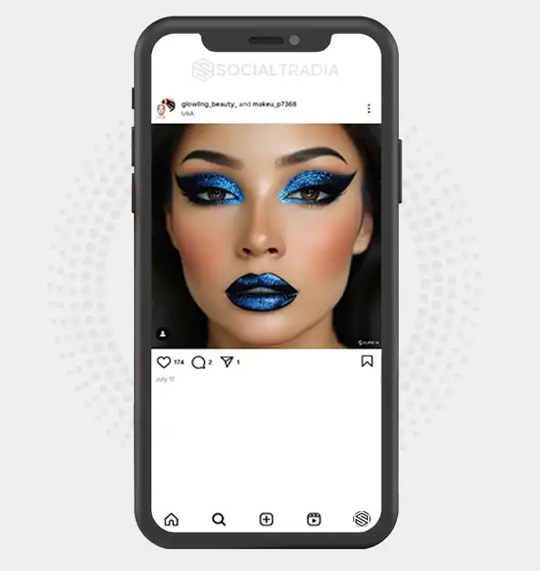 buy Instagram account glowiing_beauty_ (2.1 k Followers)
