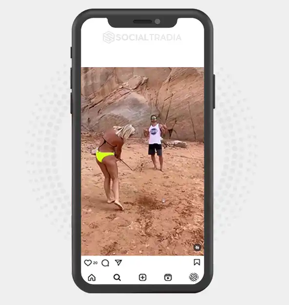 Instagram account golfusa78 (2 k Followers)