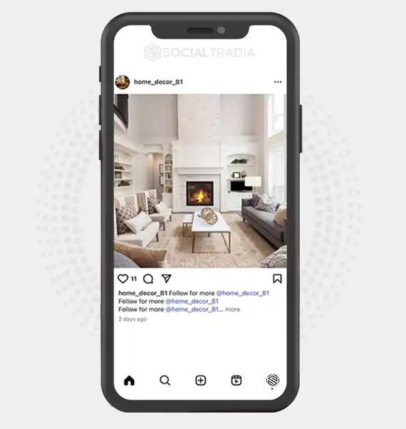 Instagram account home_decor_81 (2 k Followers)
