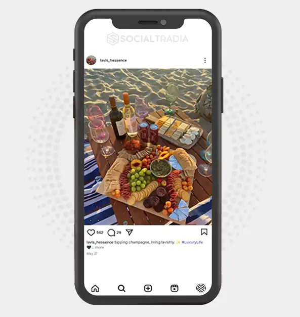 buy Instagram account lavis_hessence (2 k Followers)