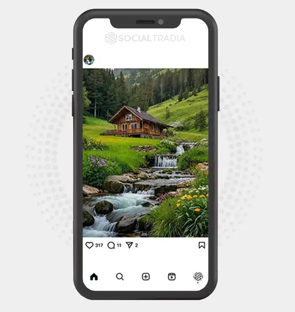 buy Instagram account Natural Peace (2.2 k Followers)