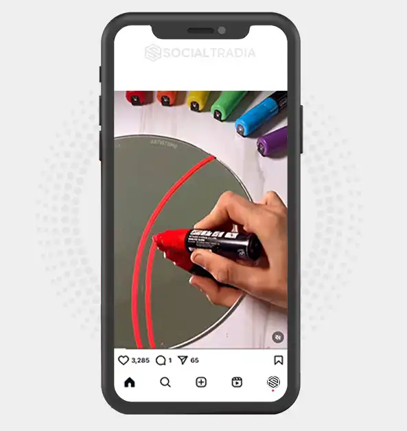 buy Instagram account PaintSphere (4 k Followers)